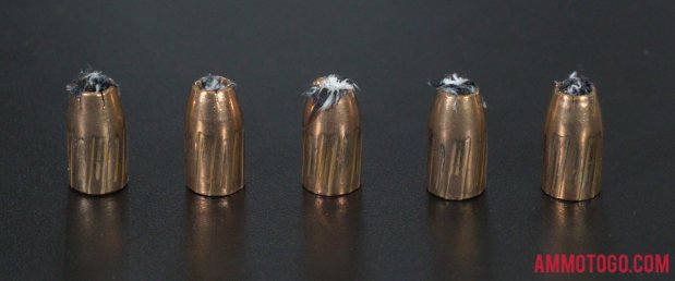 Expanded Magtech 9mm Luger (9x19) 147 Grain Jacketed Hollow-Point (JHP) bullets