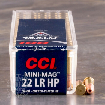 Image of 5000rds - 22 LR CCI Mini-Mag 36gr. CPHP Ammo