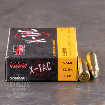 Image of 1000rds – 5.56x45 PMC X-TAC 62gr. FMJ M855 Ammo