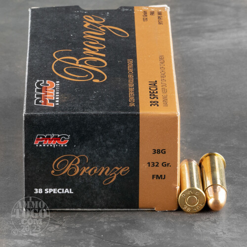 1000rds - 38 Special PMC 132gr. FMJ Ammo