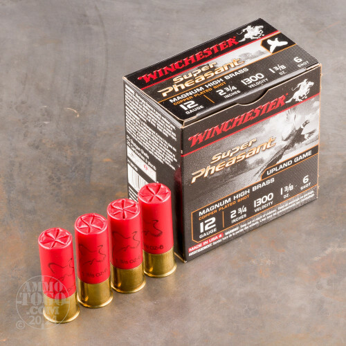 12 Gauge #6 Shot Ammo for Sale by Winchester - 25 Rounds