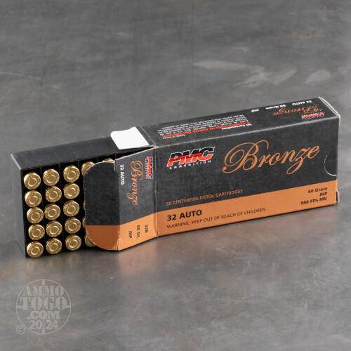 Sold at Auction: 177 ROUNDS .32 ACP AMMUNITION & PLASTIC AMMO BOX