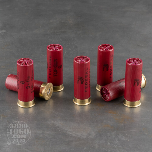 12 Gauge Ammunition for Sale. Federal 1-1/8 oz. #8 Shot - 250 Rounds