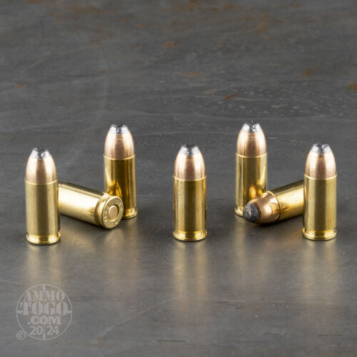 9mm Luger (9x19) Ammo - 50 Rounds of 124 Grain Soft-Point (SP) by ...
