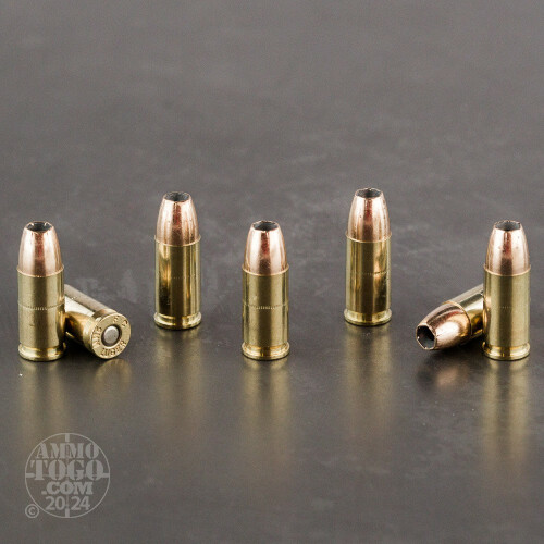 9mm Luger (9x19) Ammunition for Sale. Federal 147 Grain Jacketed Hollow ...
