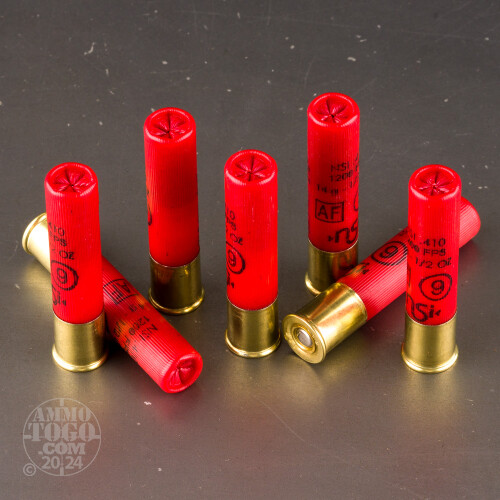 410 Gauge Ammunition for Sale. NobelSport 1/2 oz. #9 Shot - 25 Rounds