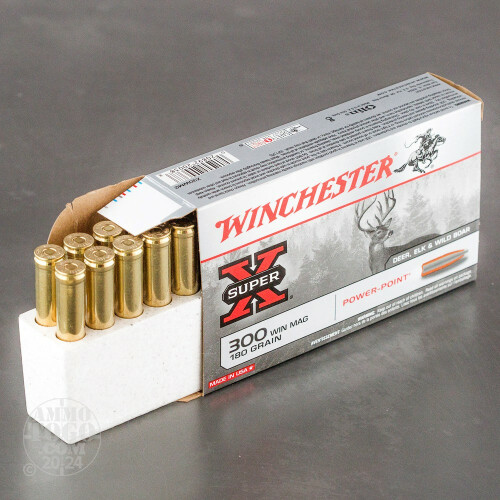 Winchester Super X 300 Win Mag 180 gr. Ammunitions