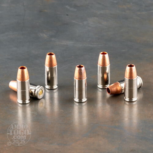 9mm Luger (9x19) Ammo - 20 Rounds of 115 Grain Jacketed Hollow-Point (JHP) by Corbon 9mm Luger (9x19) Ammo - 20 Rounds of 115 Grain Jacketed Hollow-Point (JHP) by Corbon