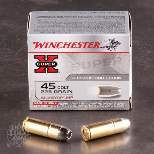 45 Long Colt Ammunition for Sale. Winchester 225 Grain