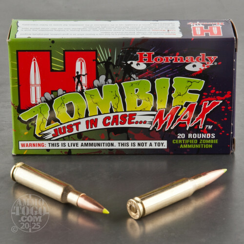 308 Winchester (7.62X51) Z-MAX Ammo for Sale by Hornady - 20 Rounds