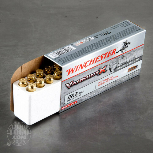 223 Remington Ammunition for Sale Winchester 55 Grain Polymer Tipped