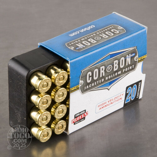 ぽうやぽうや✕2 400 Corbon Ammo - 20 Rounds of 150 Grain Jacketed Hollow