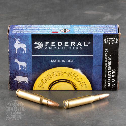 308 Winchester (7.62X51) Ammunition for Sale. Federal 180 Grain Soft