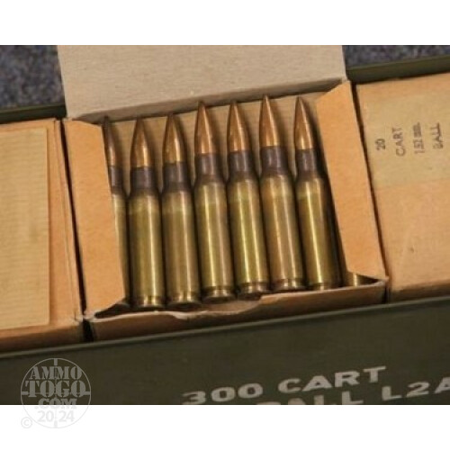 Bulk military surplus 308 winchester 7 62x51 ammo for sale 900 rounds