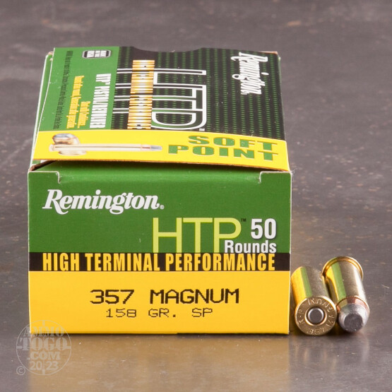 50rds – 357 Magnum Remington High Terminal Performance 158gr. SP Ammo