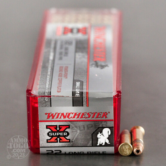 100rds - 22 LR Winchester Super-X 40gr. CPHP Power-Point Ammo