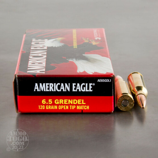 20rds - 6.5 Grendel Federal American Eagle 120gr. OTM Ammo