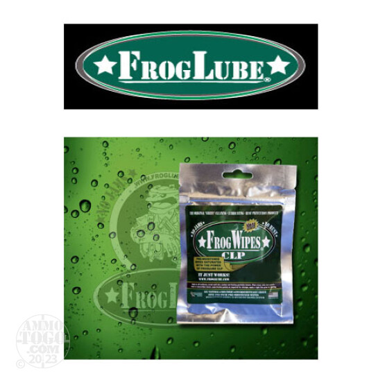 1 - FrogLube CLP Wipes 5-Pack Lube, Cleaner, and Protectant