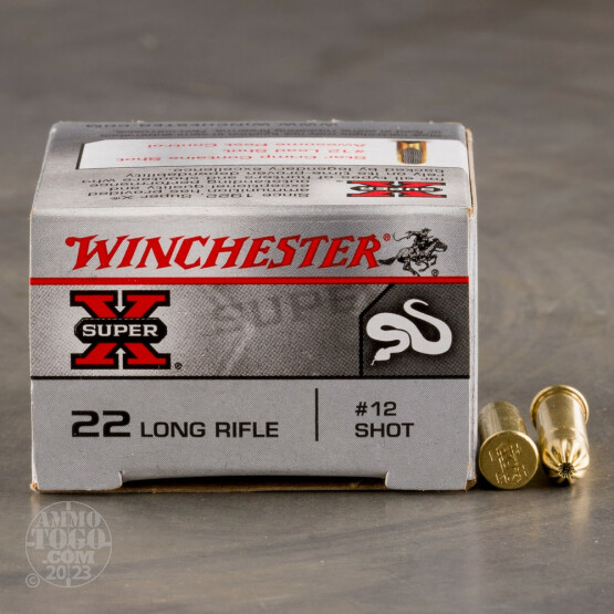 50rds - 22 LR Winchester #12 Shot Shotshell Ammo