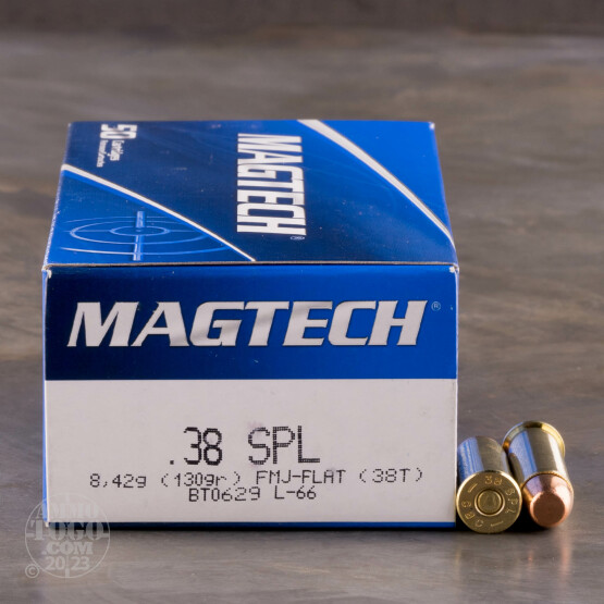 1000rds - 38 Special Magtech 130gr. FMJ Ammo