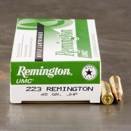 200rds - 223 Remington 45gr. JHP Ammo