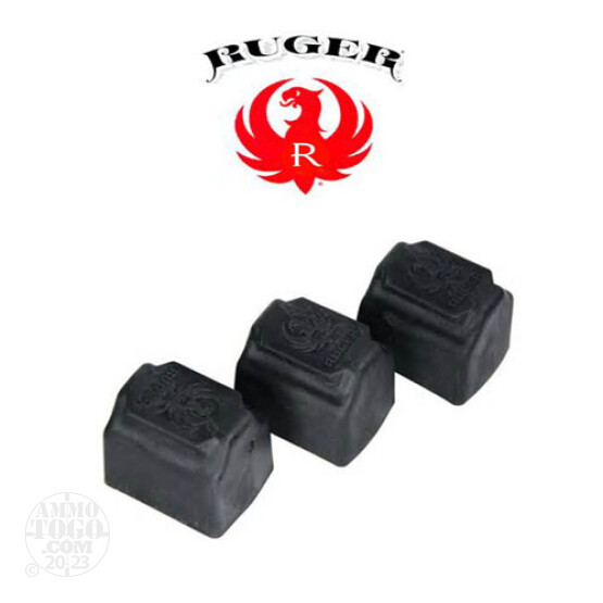 1 - Ruger 10/22 Magazine Dust Cover 3 Pack Black