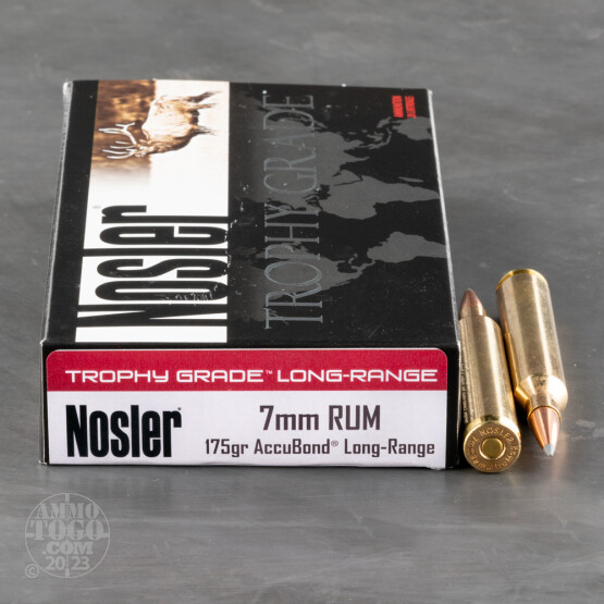 7mm Rem Ult Mag - 175gr Accubond Nosler (60120) -20