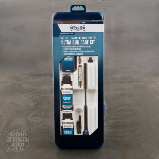 1 - Gunslick Ultra Cleaning Kit - .38-.357/9mm kit
