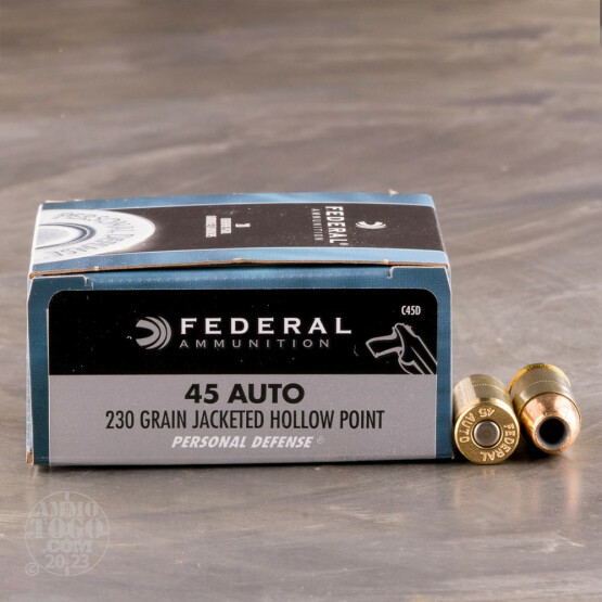Federal Personal Defense - 45 ACP ammo for sale
