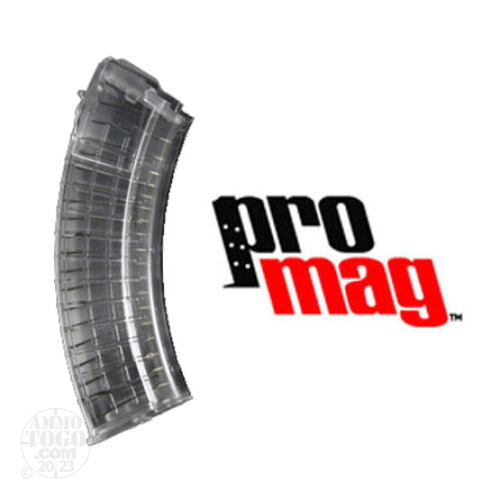 1 - ProMag AK-47 A7 Clear Polymer 30rd. Magazine
