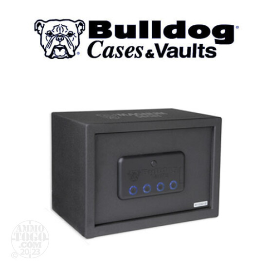 1 - Bulldog Magnum LED Vault 9.75" x 13.75" x 9.75" Black