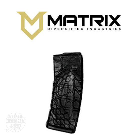 1 - Matrix Diversified With Magpul PMAG P30 AR15 Typhon Camo 30rd. Magazine