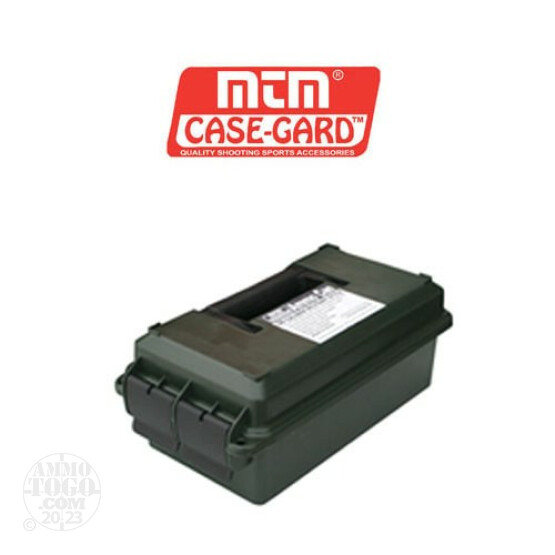 1 - MTM 30 Cal Size Ammo Can - Green w/ Dessicant
