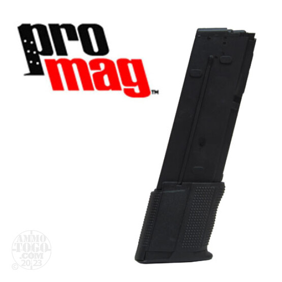 1 - ProMag FN Five Seven IOM & USG 5.7 x 28mm 30rd. Magazine Black Polymer