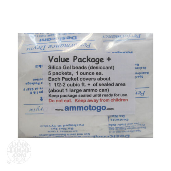 Value-Pak plus - 141.5 grams Silica Gel Desiccant 5 - 1 ounce packets