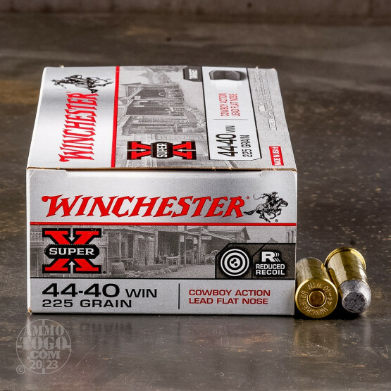 50rds - 44-40 Winchester Cowboy 225gr Lead