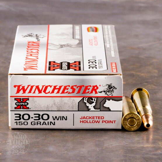 200rds – 30-30 Winchester Super-X 150gr. JHP Ammo