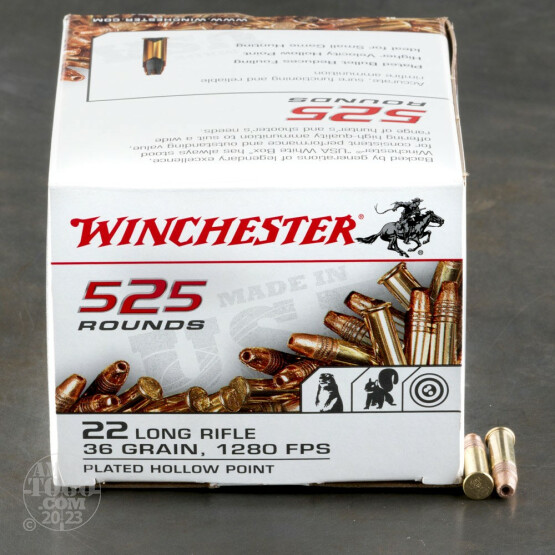 5250rds – 22 LR Winchester 36gr. CPHP Ammo