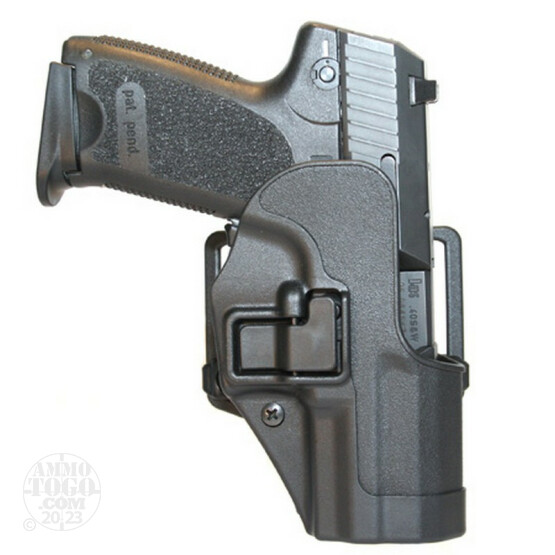 1 - Blackhawk SERPA CQC Holster for Glock 42 Outside The Waistband RH - Matte Black