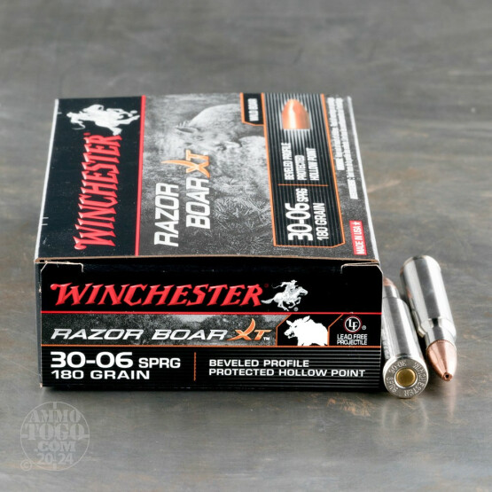 200rds - 30-06 Winchester Razorback 180gr. BPPHP Ammo
