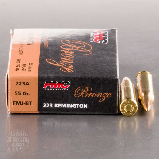 PMC 223 Rem Ammo For Sale in M2A1 - 55gr FMJ - 223A/MB- 840 Rounds