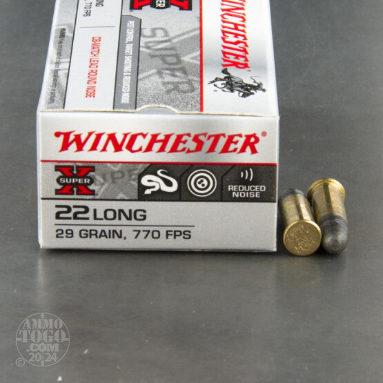 500rds - 22 Long Winchester 29gr. LRN CB Match Ammo