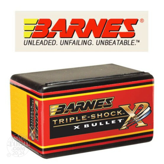 50pcs - 25 Cal .257 Dia Barnes Bullets 115gr. TSX Flat Base Bullets