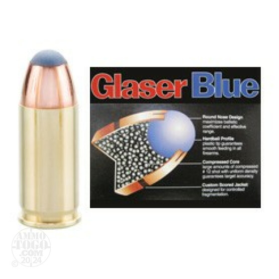 20rds - 32 Auto Glaser 55gr Blue Safety Slug