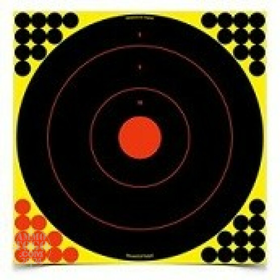 1 - Birchwood Casey Shoot N C Target 17.25" Bullseye 5 Pack