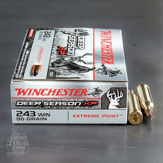 20rds - 243 Winchester Deer Season XP 95gr Polymer Tipped Ammo