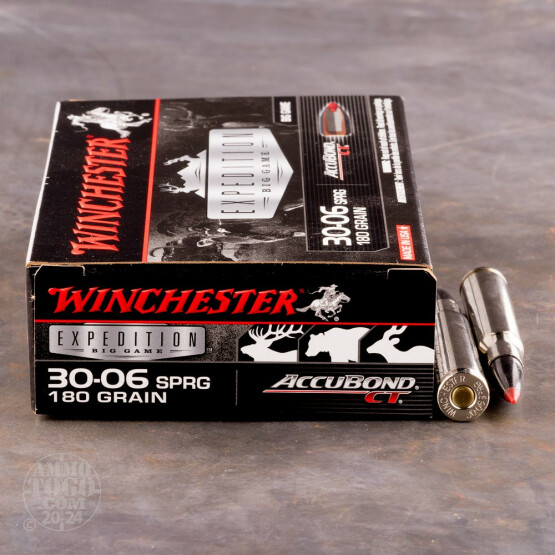 20rds - 30-06 Winchester Supreme 180gr AccuBond Ammo