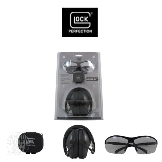1 - Glock Eye and Ear Protection Range Kit Black