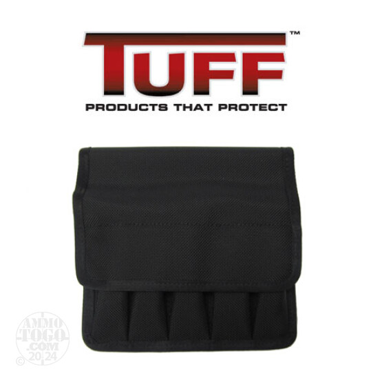 1 - Tuff 5 In Line Magazine Pouch Size 2 for 9mm/40/45 Double Stack Black