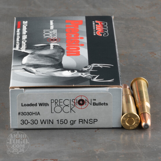 200rds – 30-30 PMC Precision 150gr. SPRN Ammo